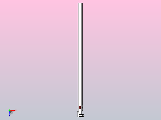 皮带直线轴半封闭可选导轨TPA-HNB-120D-110-L2550-ML-Y-P40-N3俯视缩略图