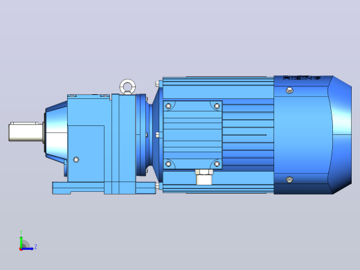 R..Y..斜齿轮减速电机[R27-4╱B90S-4╱M1╱R].rar.rar左视缩略图