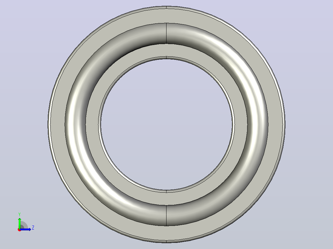 SKF自调心球轴承ball_bearing_1221_k_0左视图