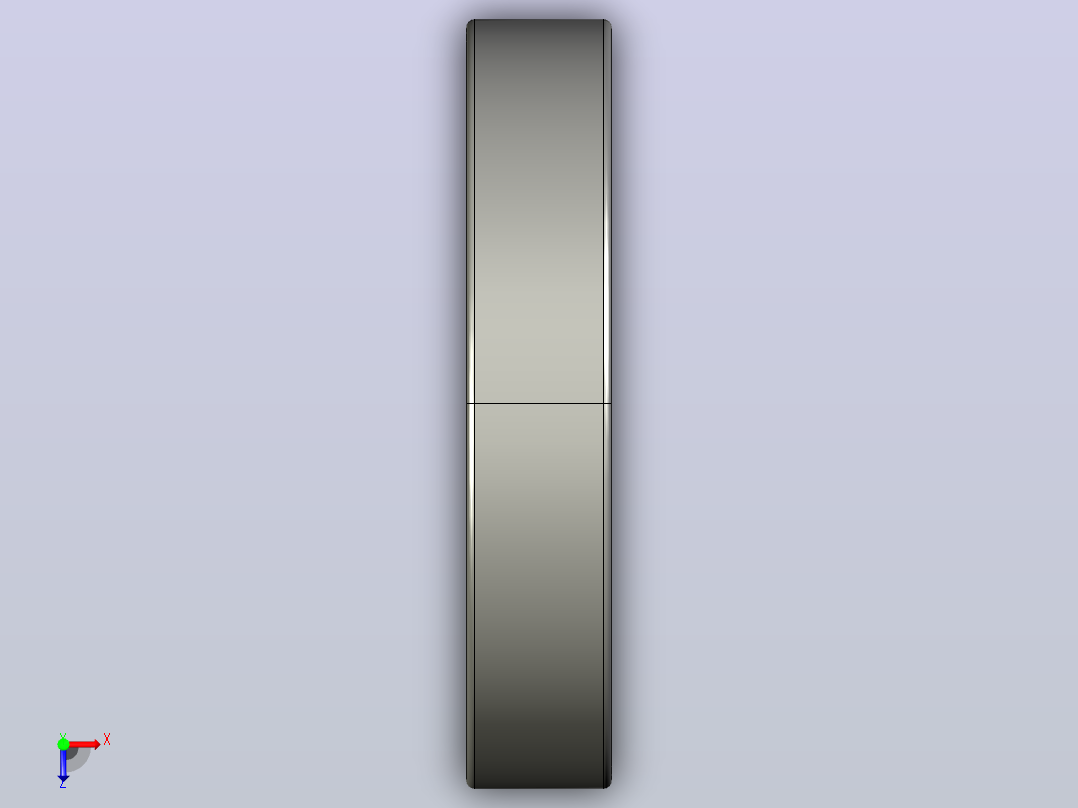 SKF自调心球轴承ball_bearing_1221_k_0俯视图