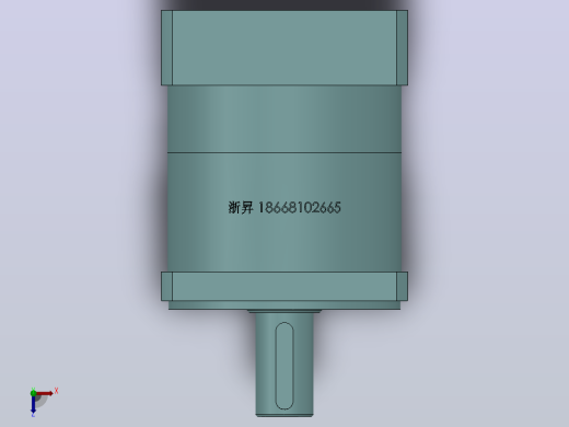 PLF80(孔输出)精密行星减速机[PLF80-4-S2-P2-20]俯视缩略图