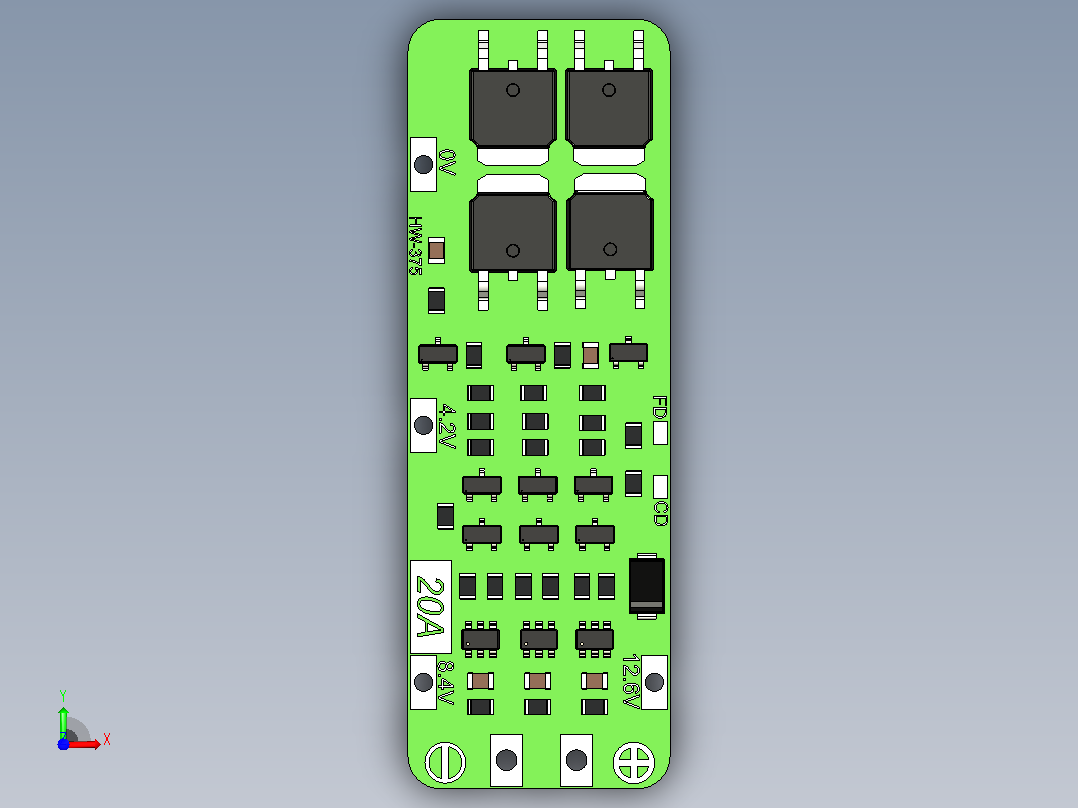 BMS 3S 20A：HW-375前视图