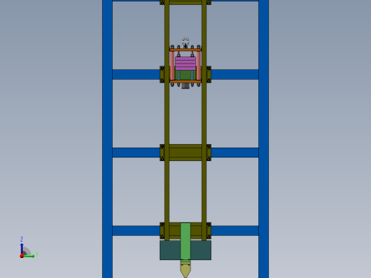 落锤冲击试验机-5（SW+CAD+说明书）