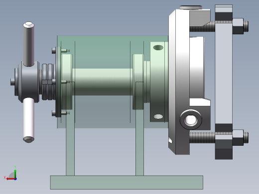 底座钻孔工装后视缩略图
