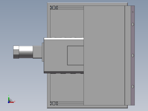 低压注塑机前视缩略图