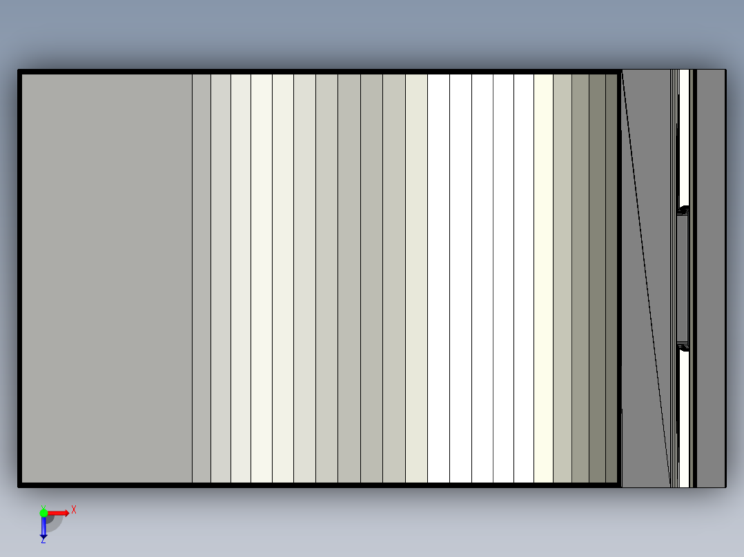 hone6手机支架俯视图
