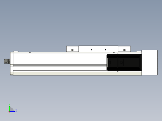 Toyo东佑达直线模组-ECH17-150-BR-400W左视缩略图