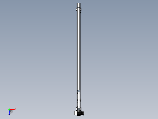 Toyo东佑达直线模组-M65-M-1500-LU-M40-C4俯视缩略图