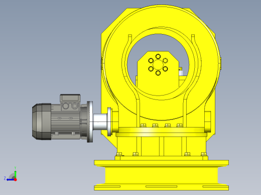 单轴变位机右视缩略图