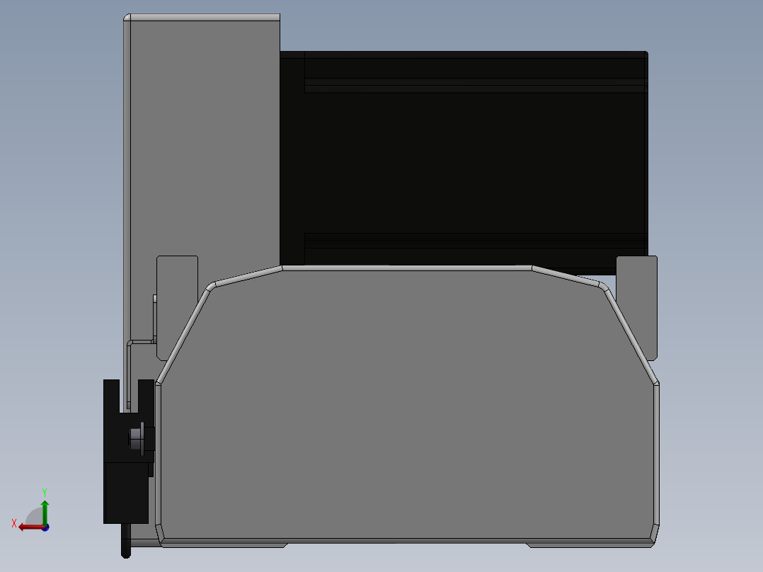 精密模组MT140-L110-1200-RU-M40-C4后视图