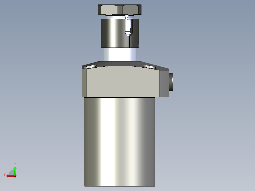 KOSMEKLHS0750-CL-Y60多系列多零件图纸模型后视图