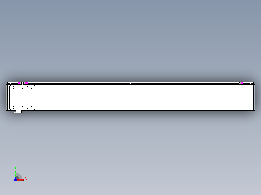 威洛博LC系列3d模型模组LC22H2Y-S1750前视图