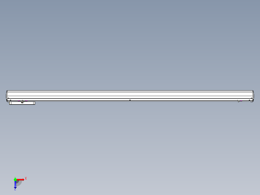 威洛博LC系列3d模型模组LC22H2Y-S1750俯视图
