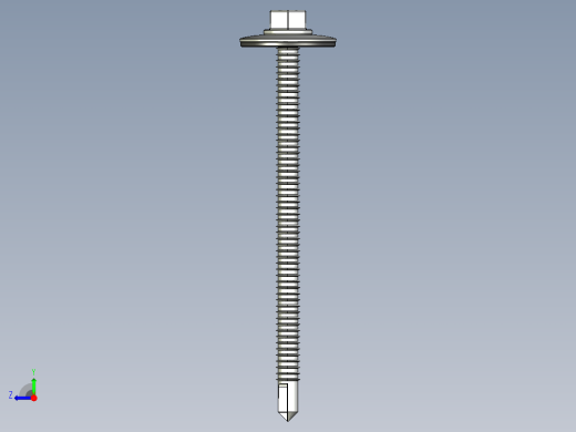 紧固件-STEP Drill-Tip Stucco Screw 0.2500右视缩略图