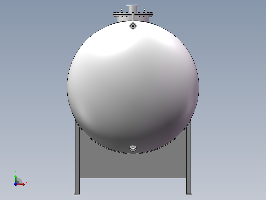 双氧水储罐（22m3）前视图