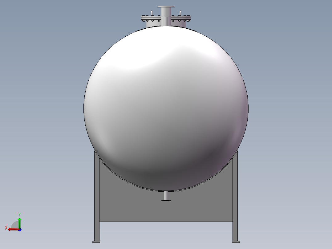 双氧水储罐（22m3）后视图