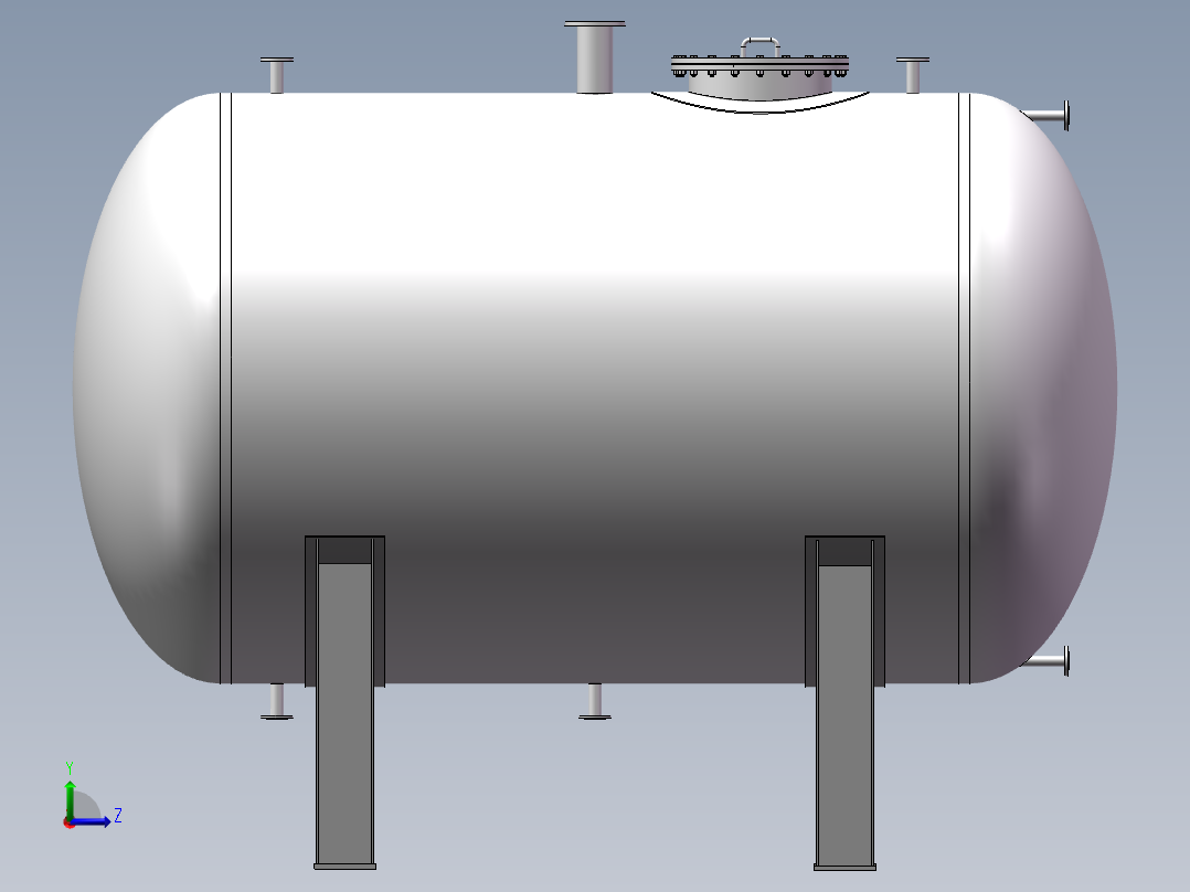 双氧水储罐（22m3）左视图