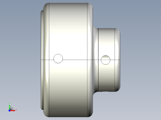 手輪(安裝重力指示器用)DRK-3D多系列多零件图纸模型前视缩略图