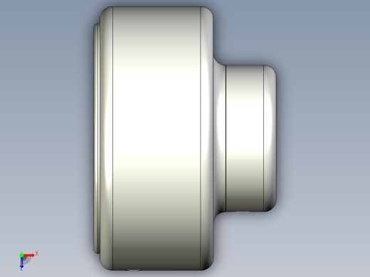 手輪(安裝重力指示器用)DRK-3D多系列多零件图纸模型俯视缩略图
