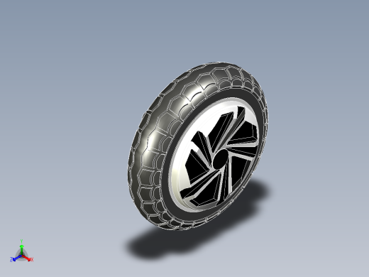 悬浮滑板轮8英寸BLDC 电机--IGS STP X_T