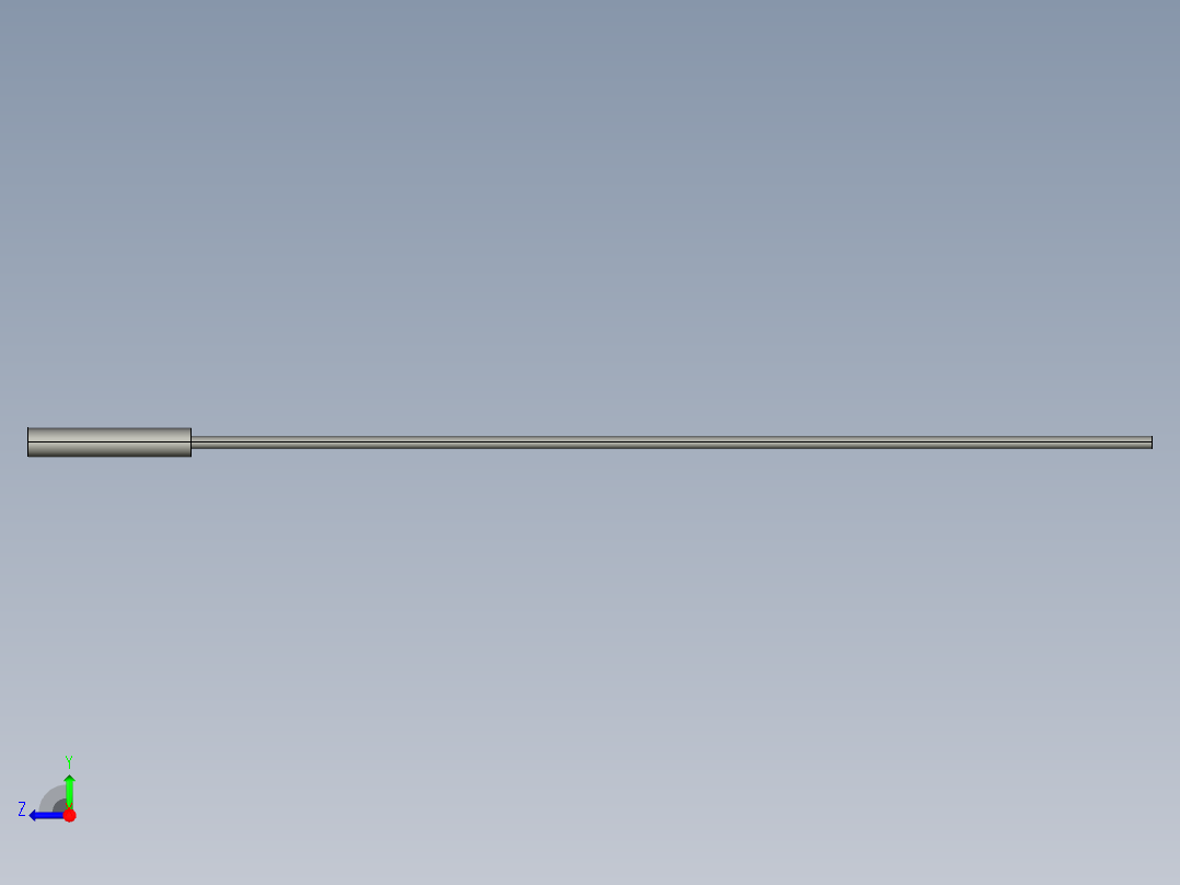 基恩士FU-4F_kc图纸模型右视图