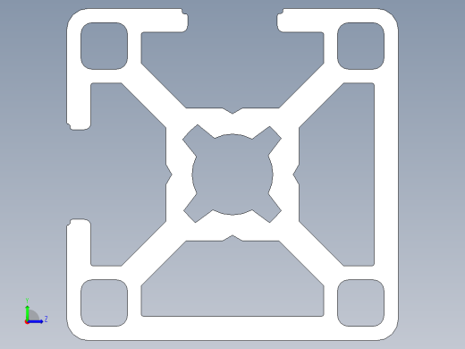 型材-BR 30X30 2NVS KJN992398.STEP左视缩略图