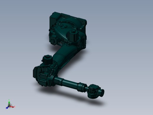 安川MS165机器人模型