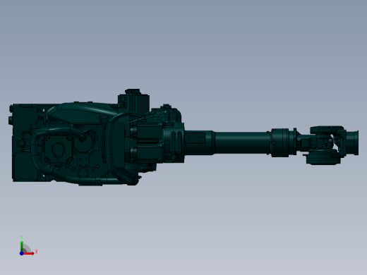 安川MS165机器人模型前视缩略图