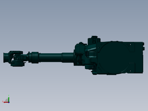 安川MS165机器人模型后视缩略图