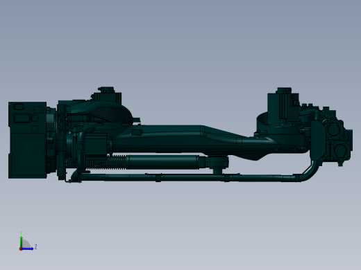 安川MS165机器人模型左视缩略图