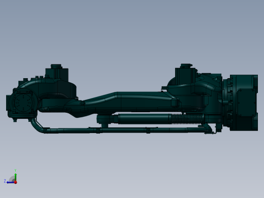 安川MS165机器人模型右视缩略图