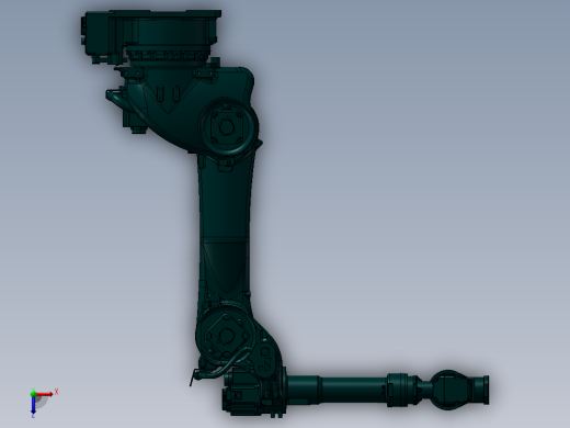 安川MS165机器人模型俯视缩略图