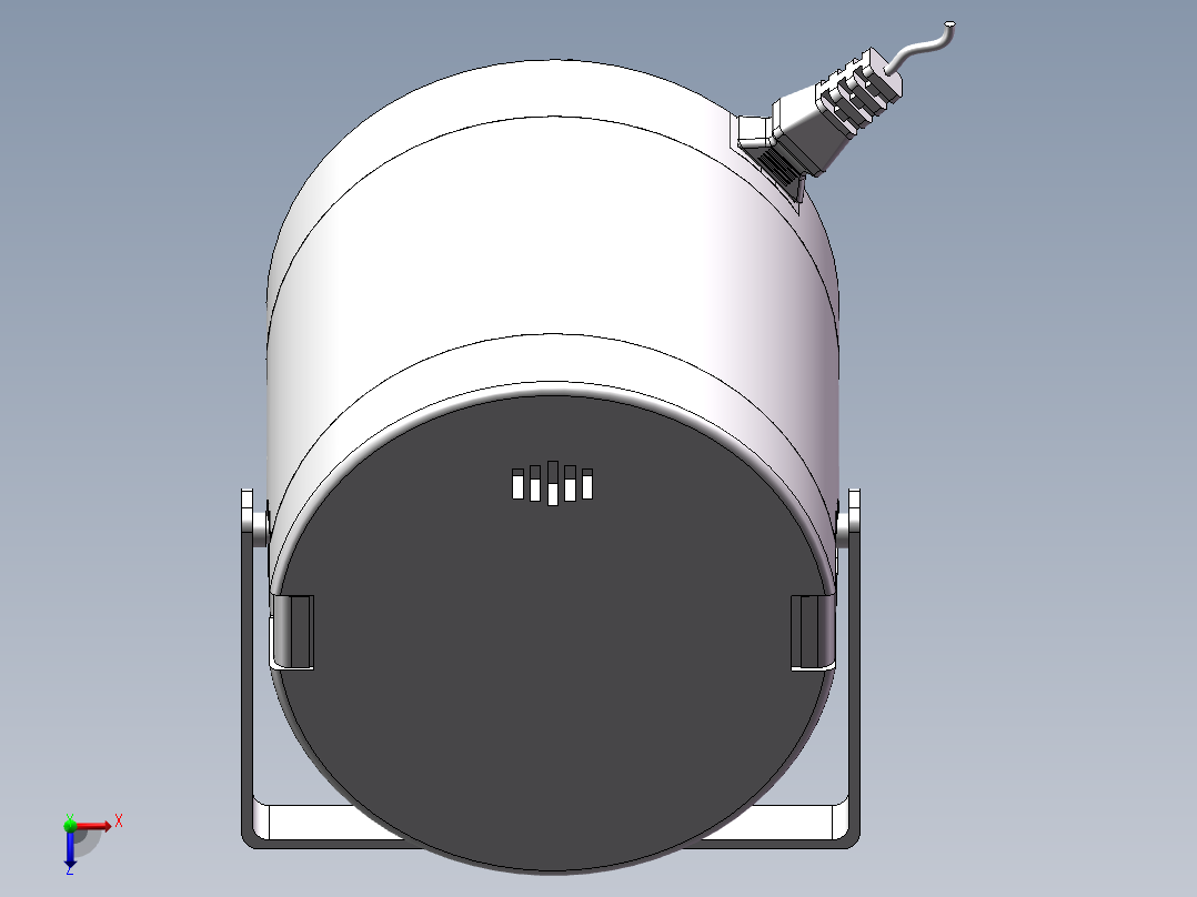 电饭煲模型俯视图