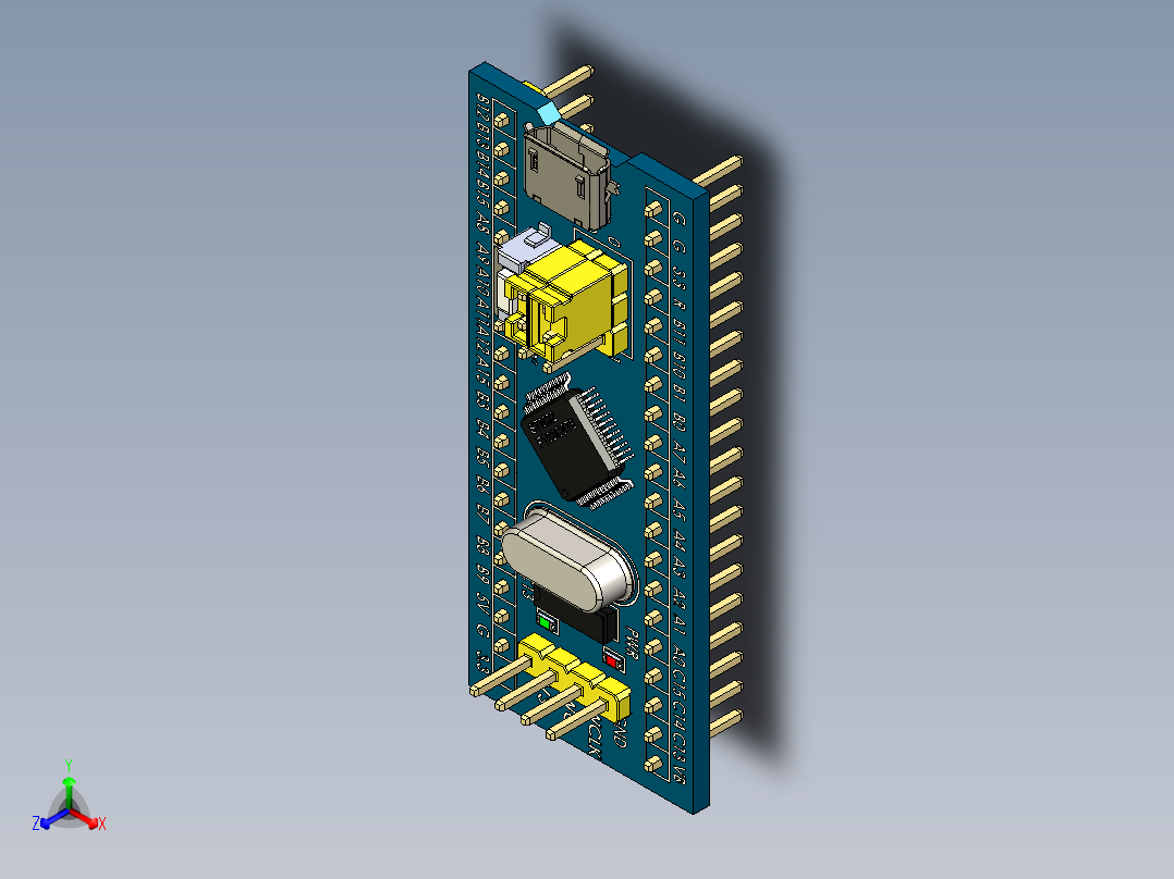 0_STM32蓝丸主视图