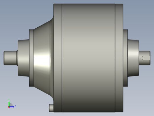 P064-小型少齿差行星齿轮减速器的设计【含三维proe】左视缩略图