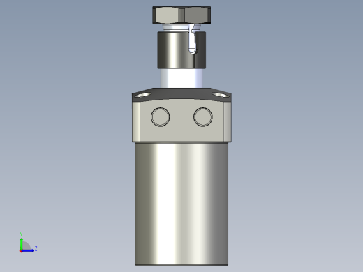 KOSMEKLHS0480-SR-Y30多系列多零件图纸模型左视缩略图