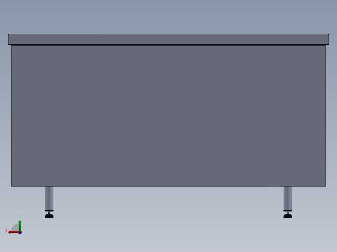 INOMAK的加热橱柜后视图
