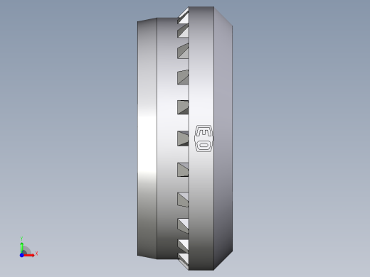 卡套式工业通用硬管接头Progressive_stop_ring_PSR30SX前视缩略图