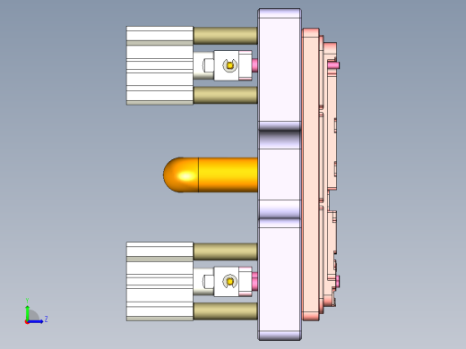 SIVA-DY-笔记本CNC工装夹具三维模型CNC3-161222左视缩略图