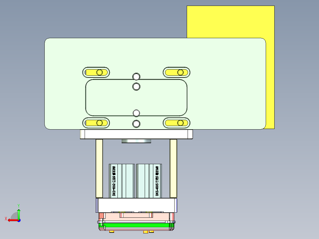 ZX550-笔记本CNC工装夹具三维模型CNC7-0526后视图