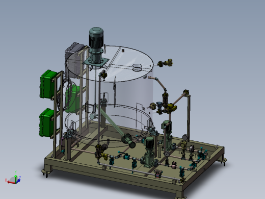 医用化工电加热搅拌容器sw18