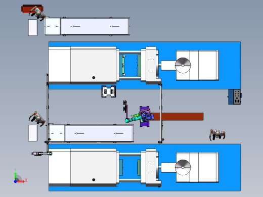 注塑连线自动化设备sw20前视缩略图