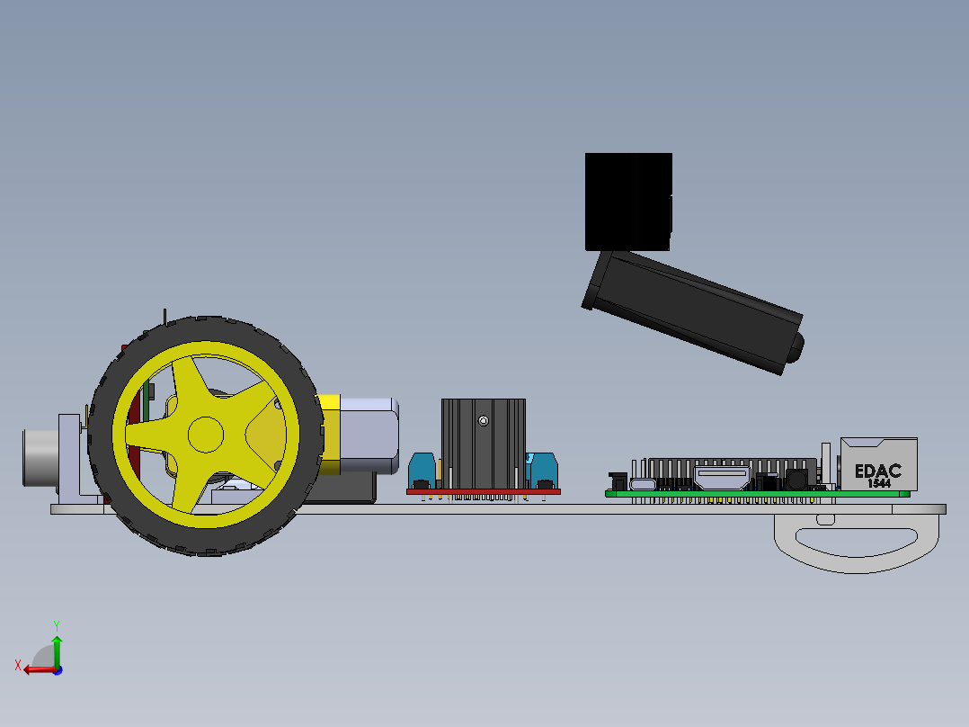 带摄像头的编程小车sw23可编辑后视图