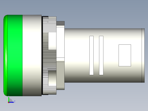 德力西电气LD11-22D绿左视缩略图