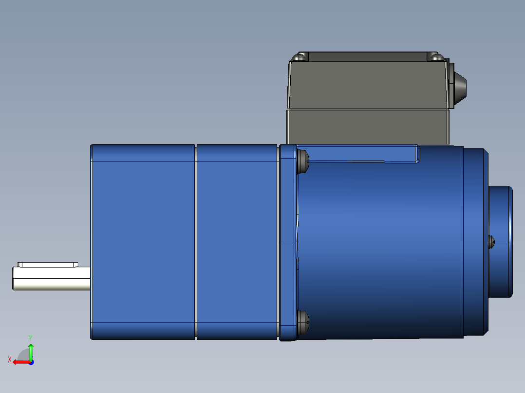 YT系列调速电机-25yt01-1800后视图