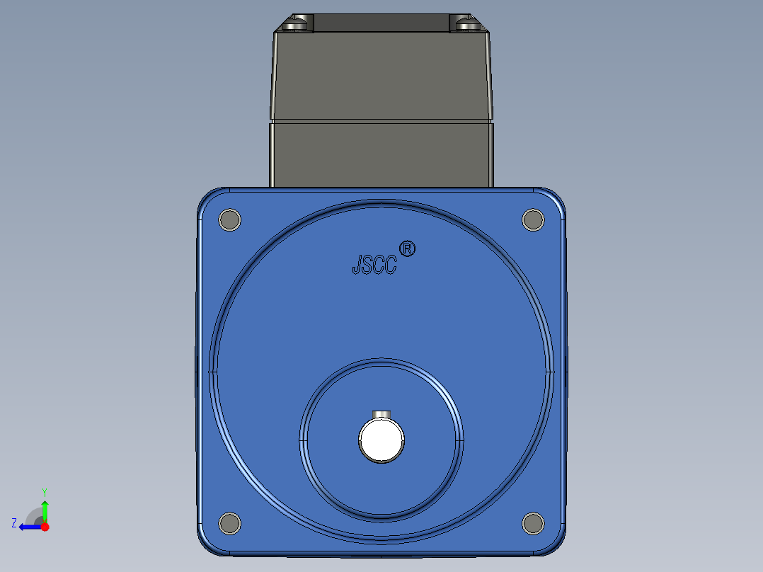 YT系列调速电机-25yt01-1800右视图