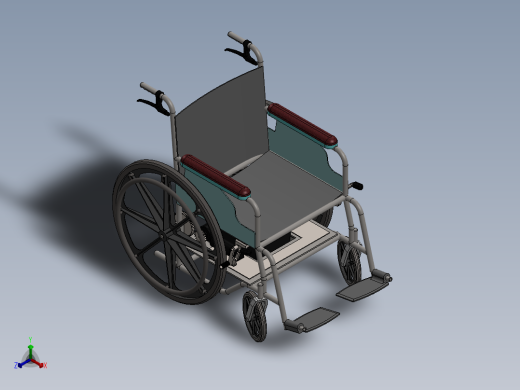 椅子、凳子(30)正等轴测缩略图