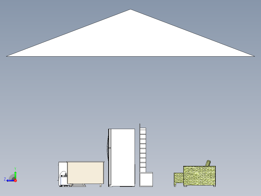 房子、建筑(192)右视图