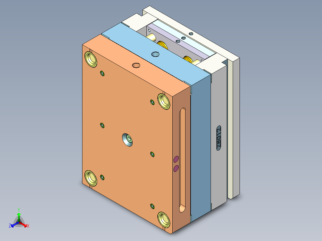 手电筒灯头配件（多穴拼模）
