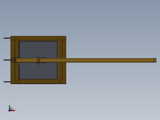 壁挂式椰子压砖机-V1前视缩略图